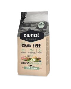 Ownat Grain Free adult chiken 14KG